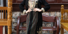 صور لبس عسيري تراثي بتطريز تقليدي